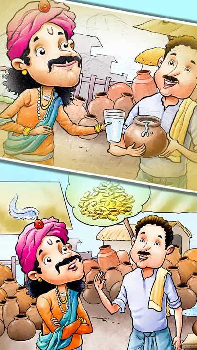 Moral Story What You Get is Enough