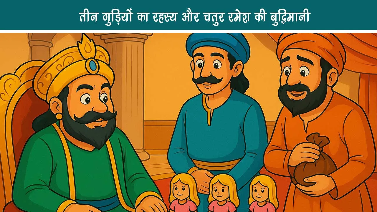The secret of three dolls and the intelligence of clever Ramesh