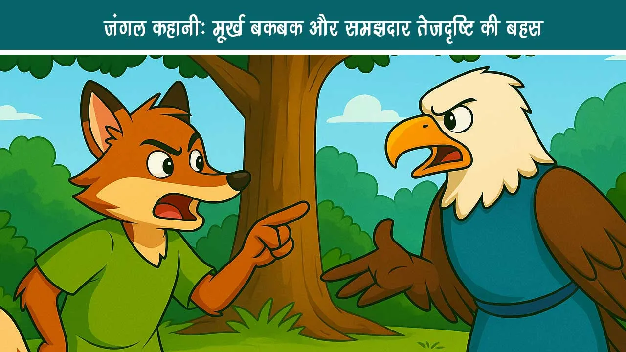 Jungle Story Foolless Bakbak and intelligent Tejdristhi