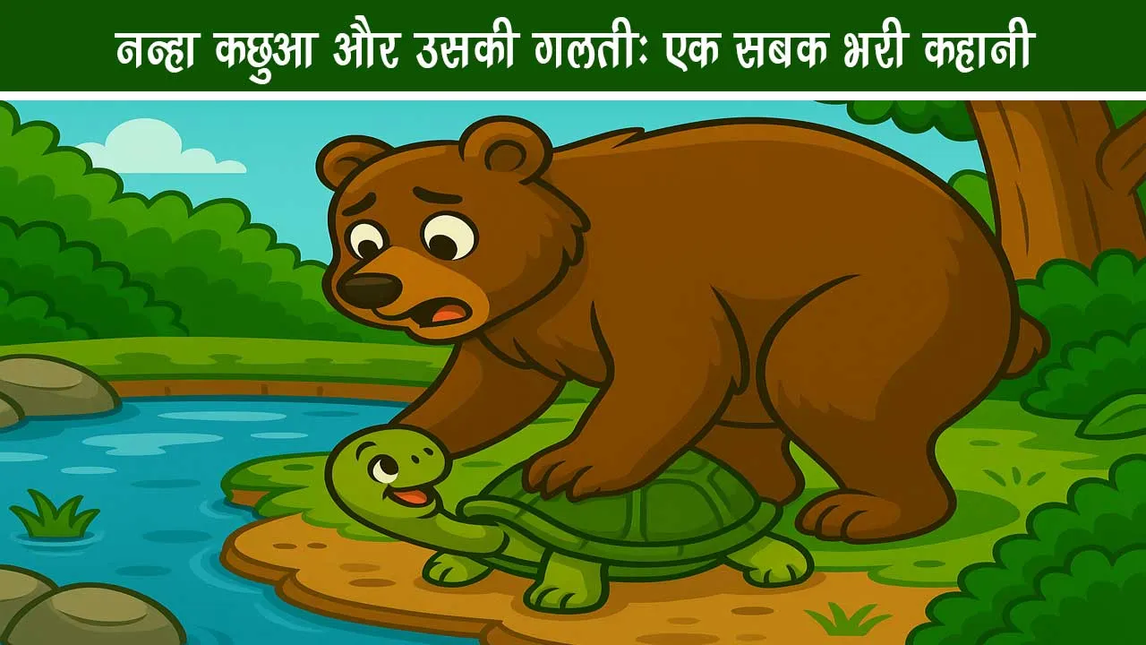 Little Turtle and its mistake: a lesson full story