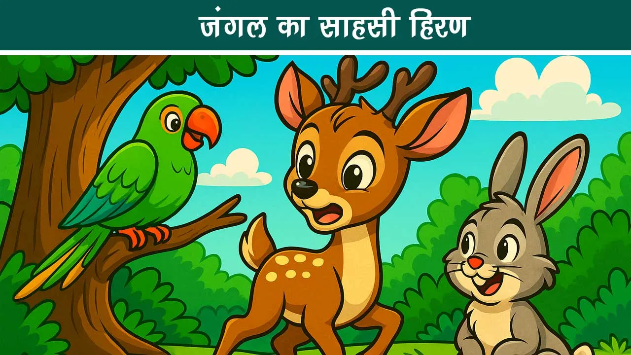 The-Brave-Deer-of-the-Jungle-A-Tale-of-Courage