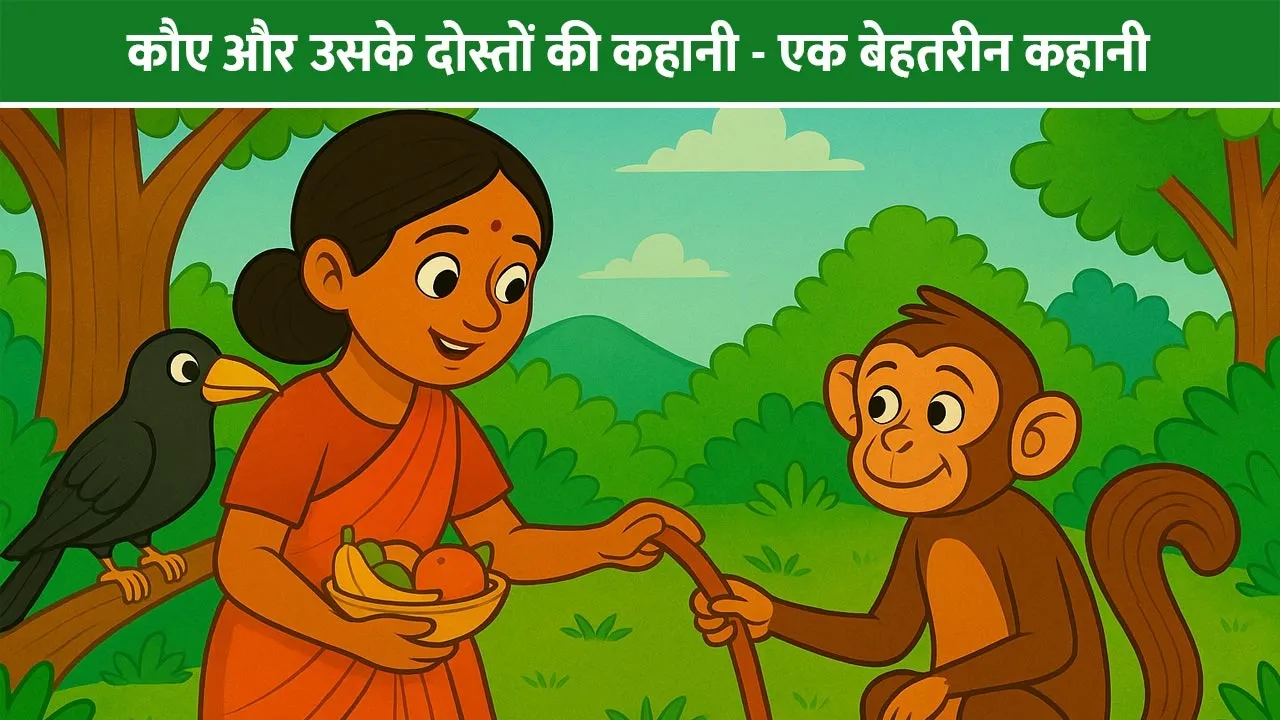 kaue-aur-uske-doston-ki-prerak-kahani