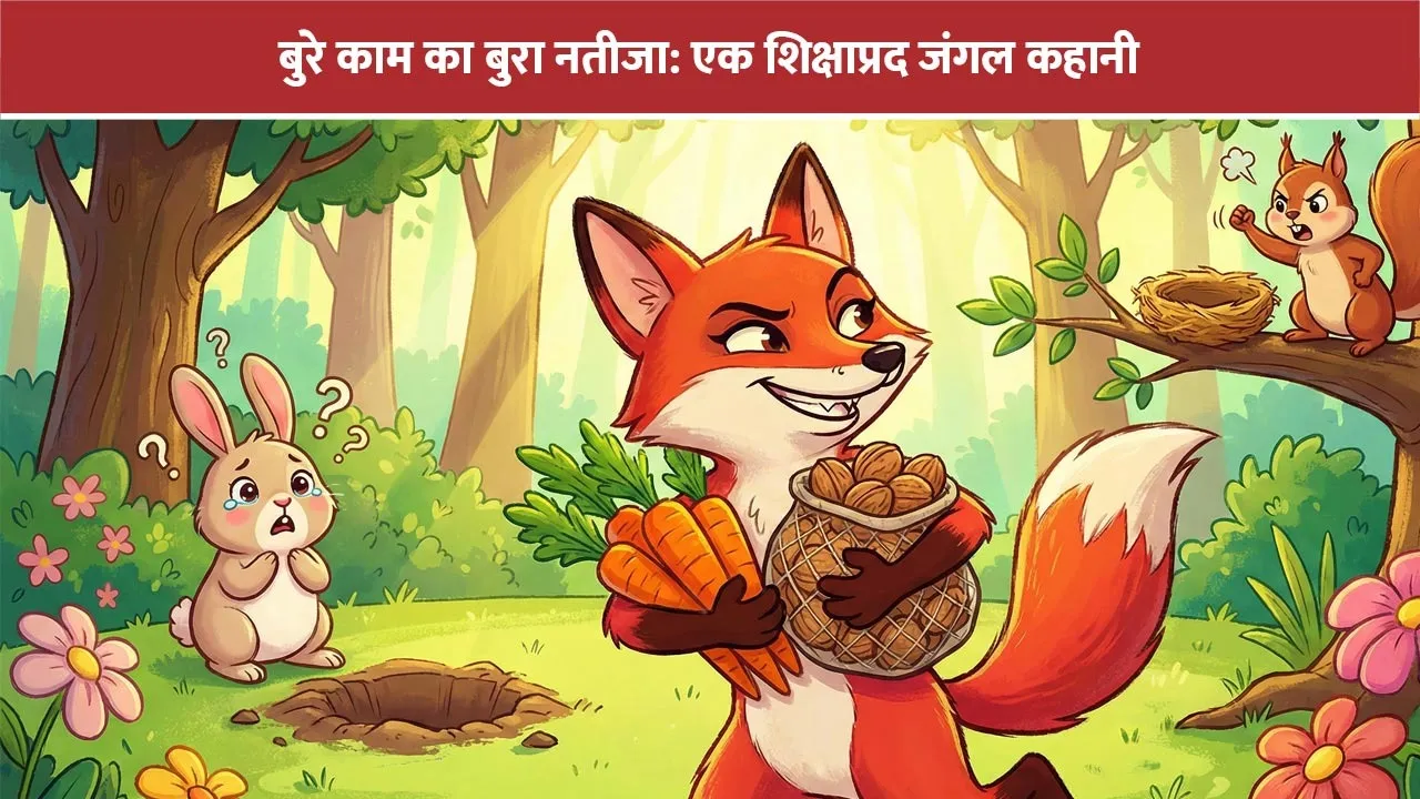 bure-kaam-ka-bura-natija-jungle-story-1