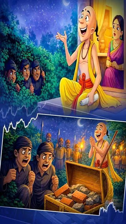 chatur tenaliraman funny moral story hindi (1)