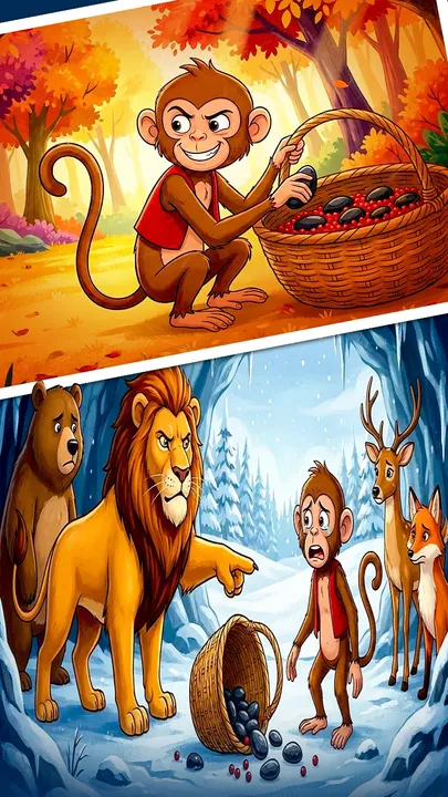 beimani ki saza jungle story for kids (1)