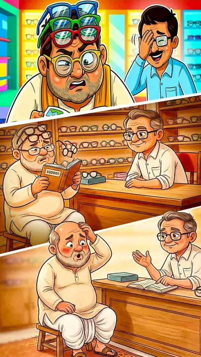 Instructive story of illiterate farmer and glasses (1)