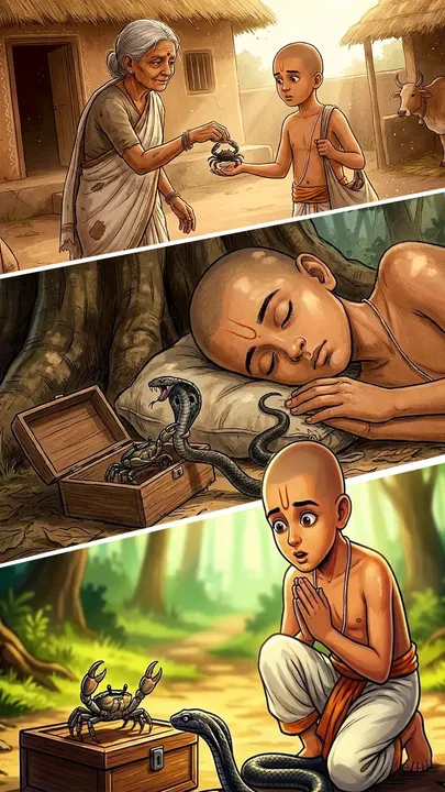 raah ka saathi brahmin crab story hindi (1)