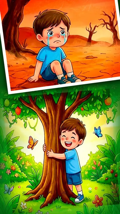 pedon ka mahatva save environment story hindi (1)