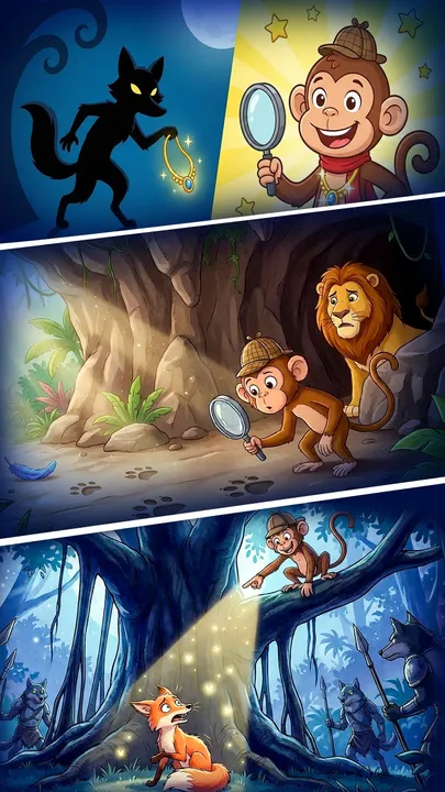 chor pakda gaya jungle detective story hindi (1)