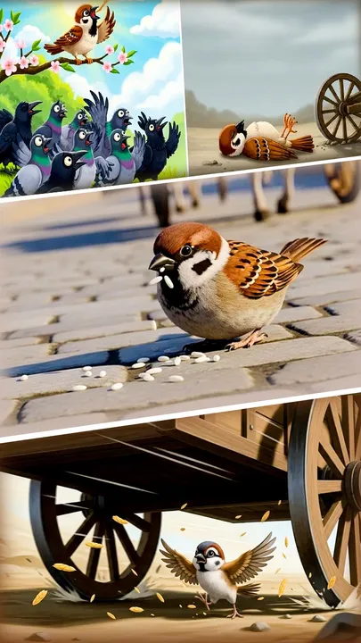 lalchi chidiya aur rajmarg ka khatra jatak katha (1)