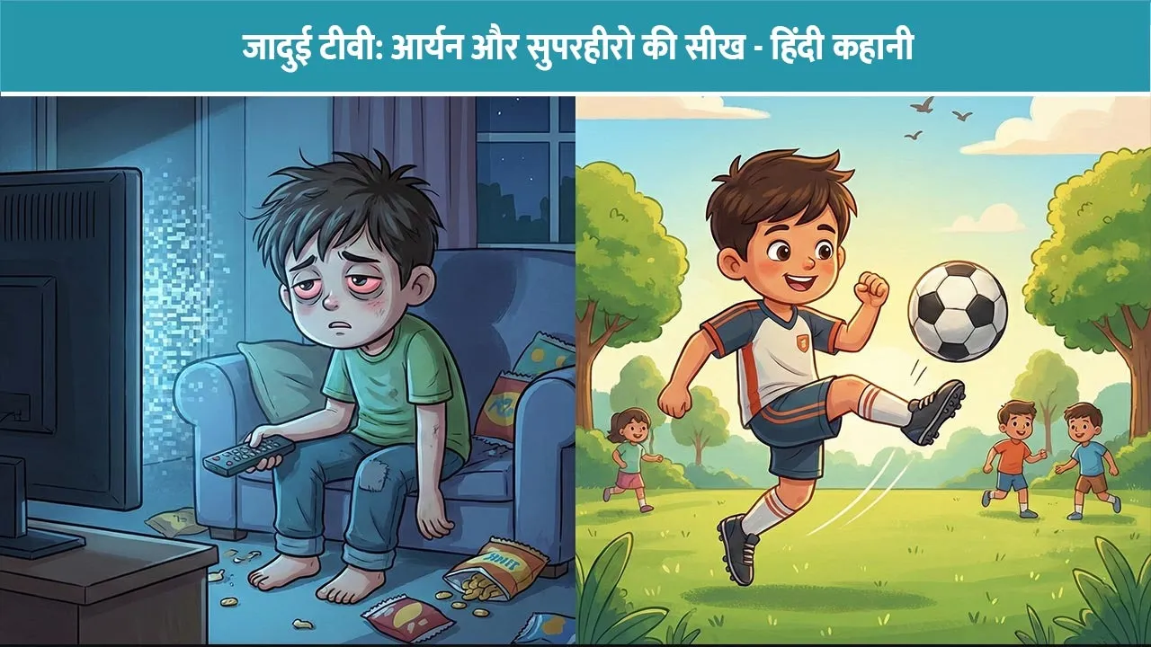 jadui-tv-aur-aaryan-ki-seekh-moral-story-hindi-3