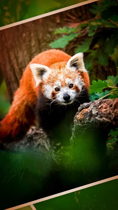 Jungle World Red Panda is as Big as a Domestic Cat (1)