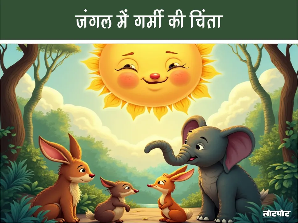 Jungle Story  Worry about heat in the jungle