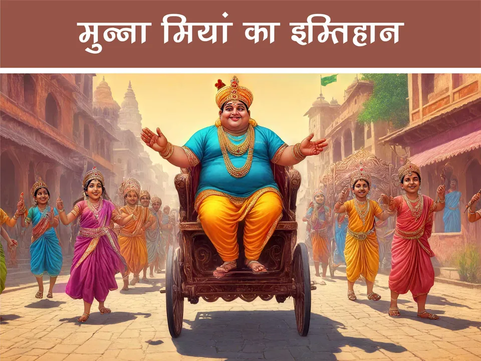 cartoon image of a fat prince