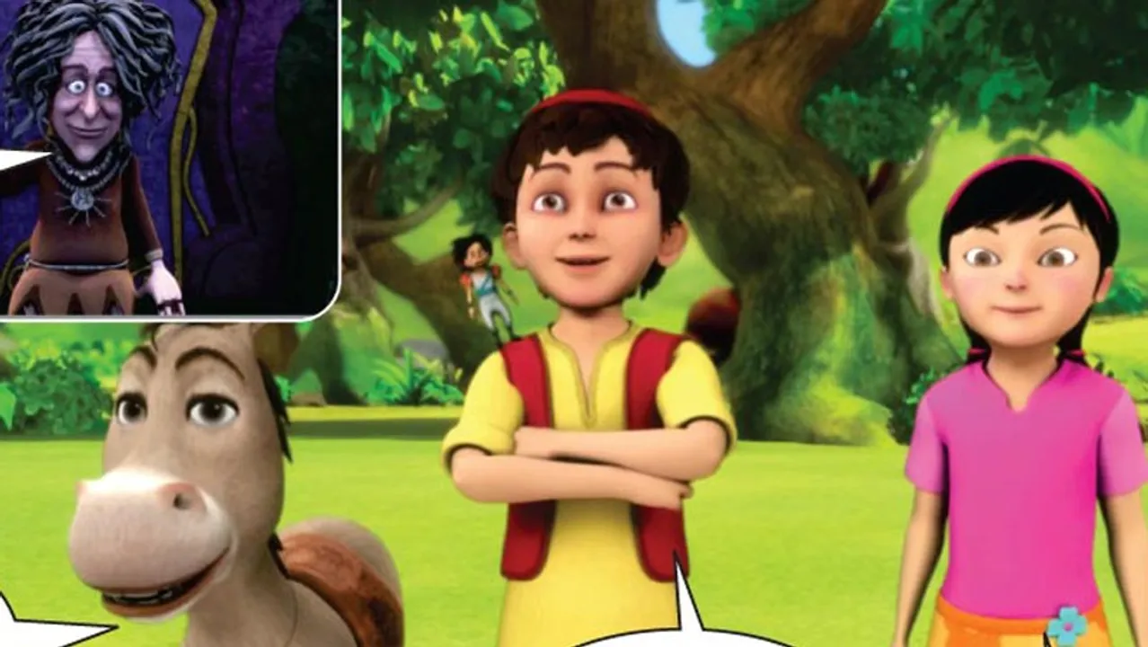 शेख चिल्ली की कॉमिक्स- शेख चिल्ली और हेलीकॉप्टर | Sheikh Chilli Comic Hindi