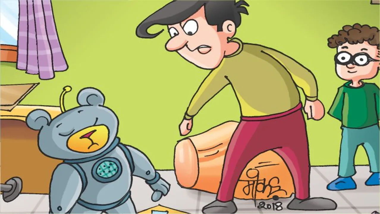लोटपोट: नटखट नीटू और घर का कबाड़ा  (Natkhat Neetu Comic)