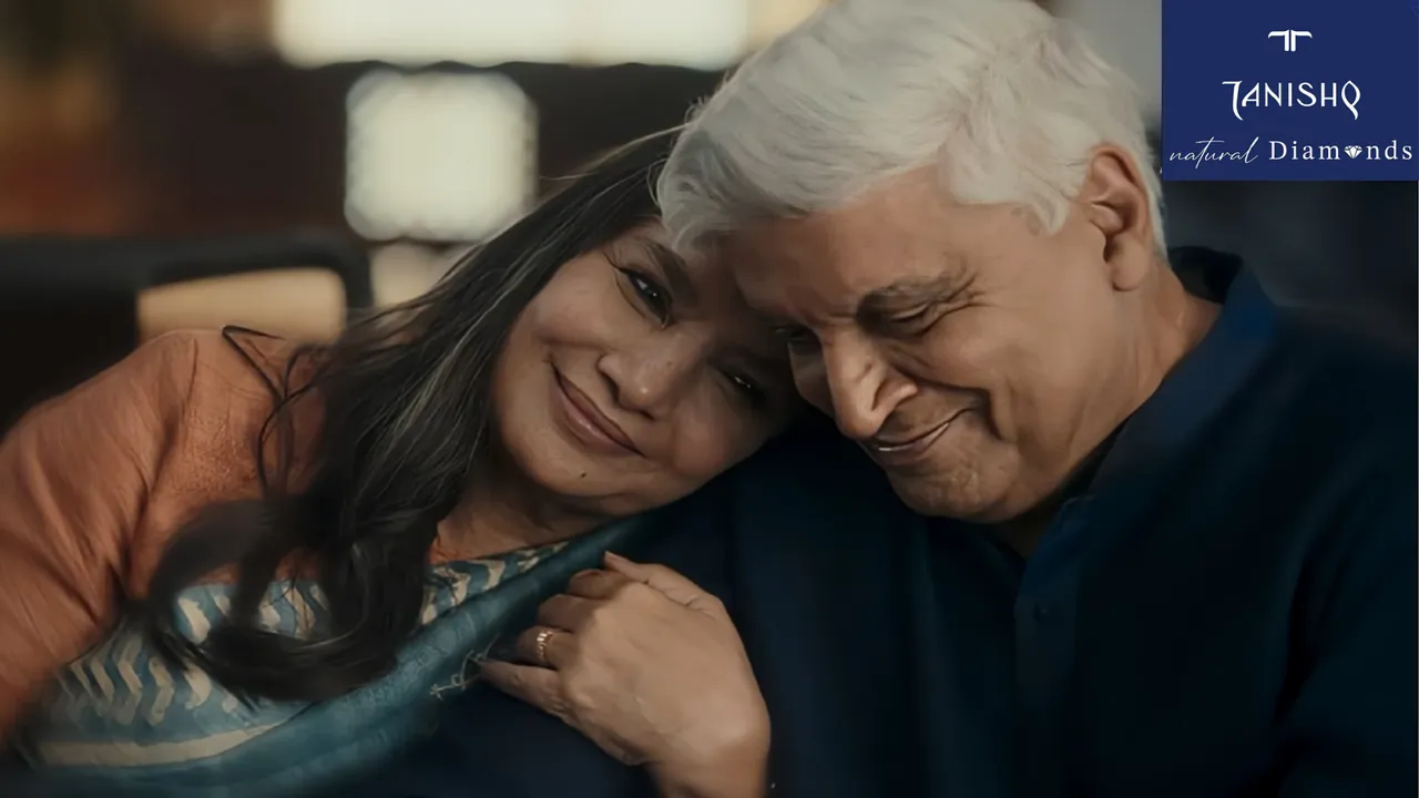  Tanishq celebrates timeless love with Shabana Azmi and Javed Akhtar 