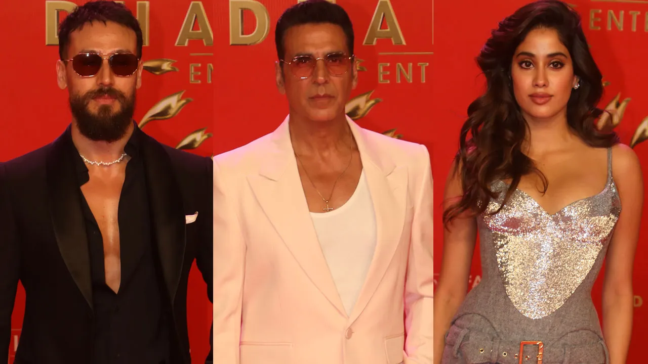 Tiger Shroff Akshay Kumar Janhvi Kapoor