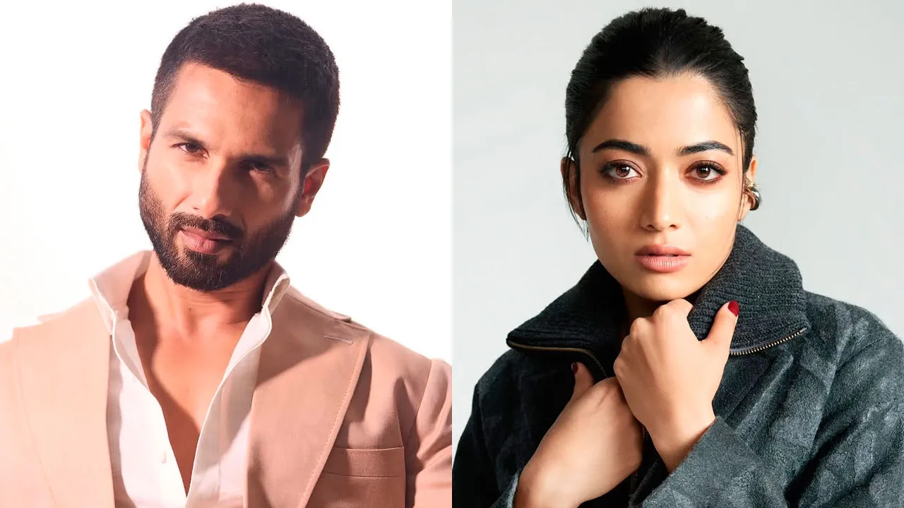 Shahid Kapoor Rashmika Mandanna