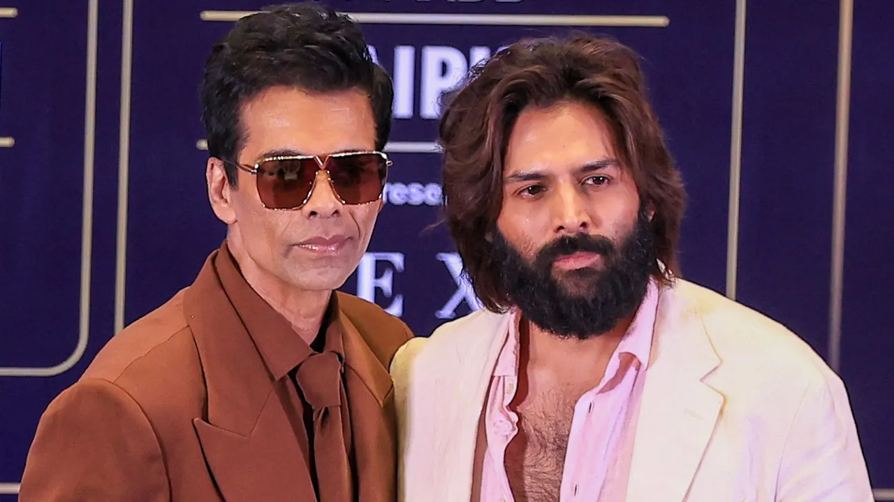 Karan Johar kartik Aaryan