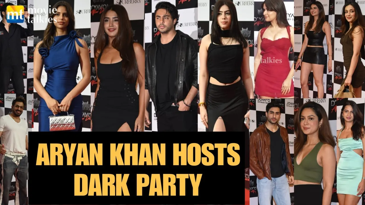 Aryan khan Dark Party