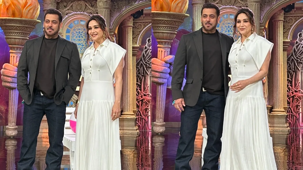 Salman Khan Madhuri Dixit bigg Boss 19