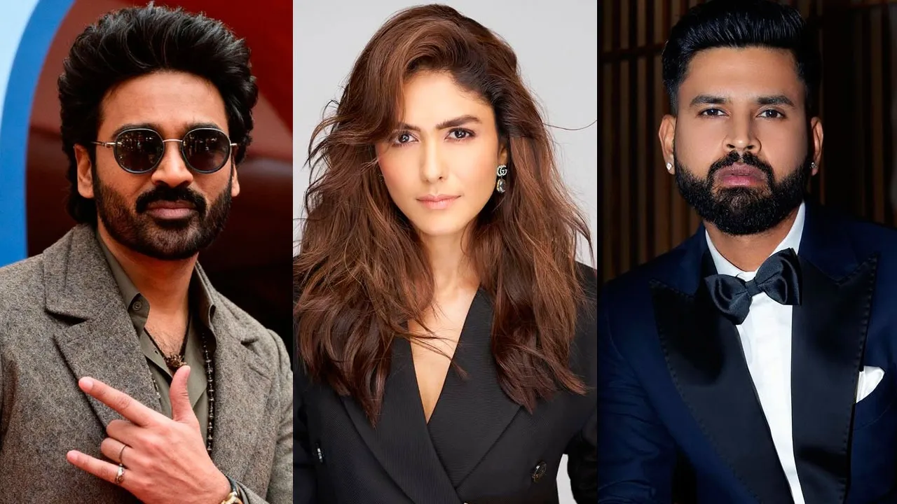 Dhanush Mrunal Thakur Shreyas Iyer