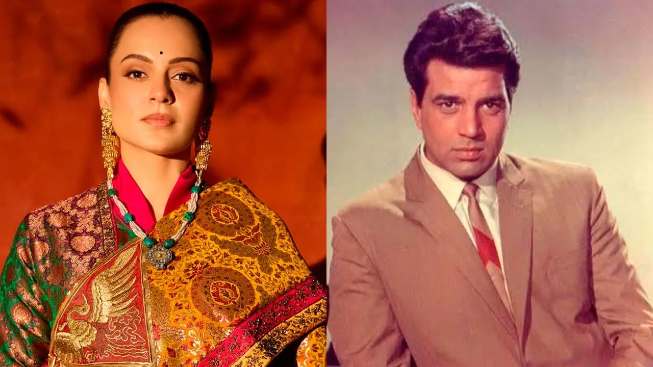 Kangana Ranaut Dharmendra