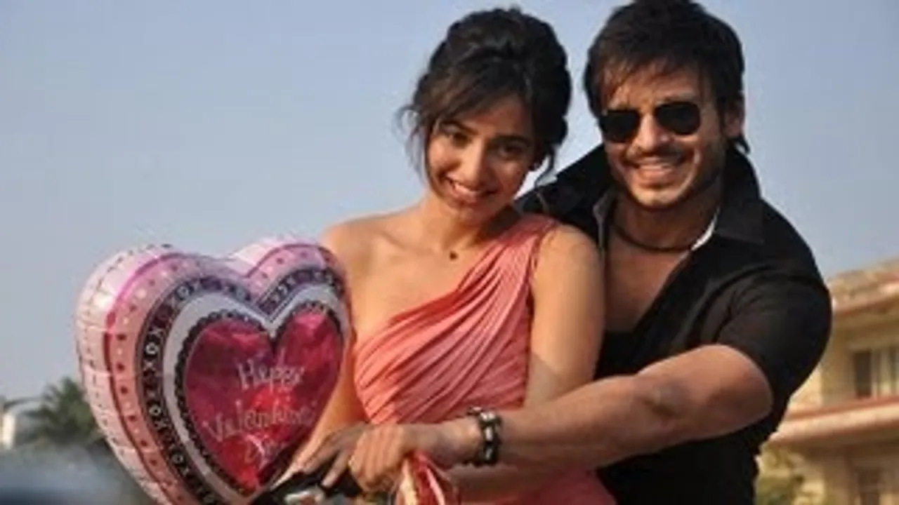 Vivek Oberoi-Neha Sharma Celebrate Valentine's Day To Promote 'Jayantabhai Ki Luv Story'