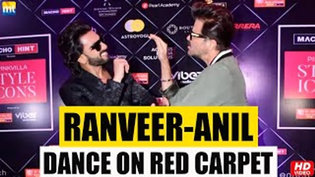 Anil Kapoor & Ranveer Singh Danced On Red Carpet Like No One Is Watching On 'The Punjaabban' Song At Style Icon Awards 2022
