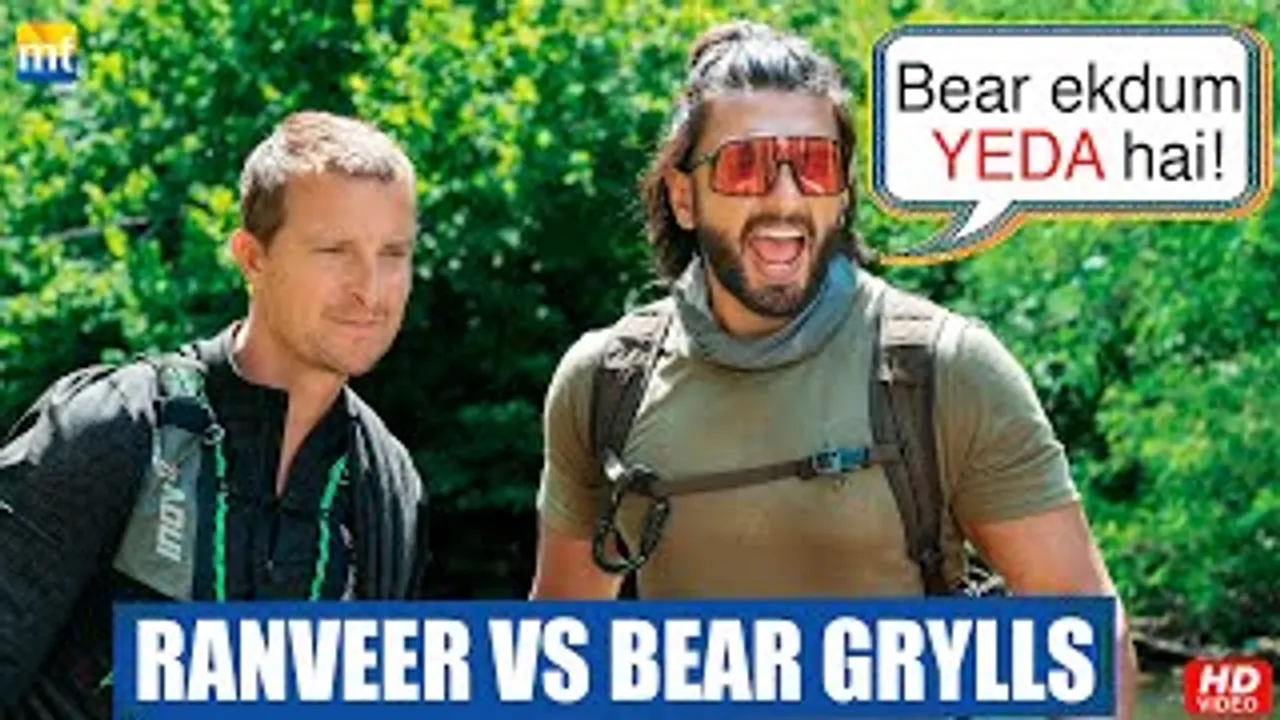 Ranveer Singh calls Bear Grylls YEDA At Ranveer Vs Wild With Bear Grylls Trailer Launch