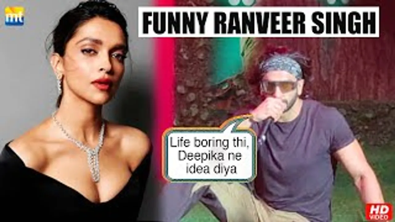 "Deepika ke saath khana kha raha tha," Ranveer Singh Reveals Idea Of Bear Grylls Show