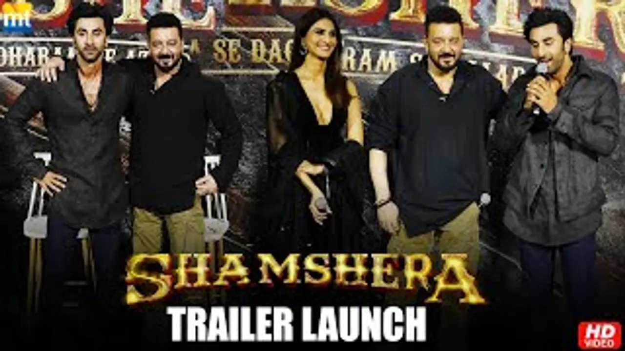 Shamshera Trailer Launch | Ranbir Kapoor as a dacoit, Sanjay Dutt is evil Daroga | UNCUT Video