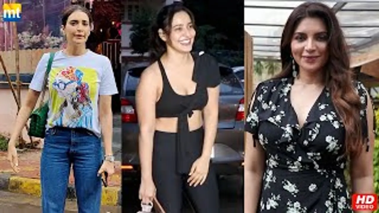 Neha Sharma Worried About Making Her Body Wet After Gym, Karishma Tanna Shows Off Her New T-shirt