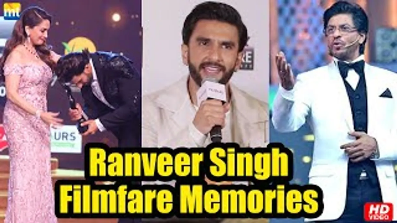 Ranveer Singh recalls his wonderful memories of Filmfare at Press Conference