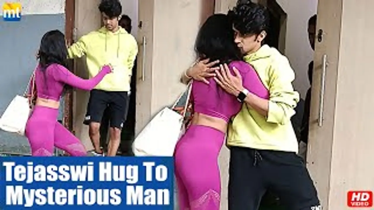 Tejasswi Prakash Gives TIGHT Hug To A Mysterious Man At Dance Class; Malaika Arora Playing With Dog