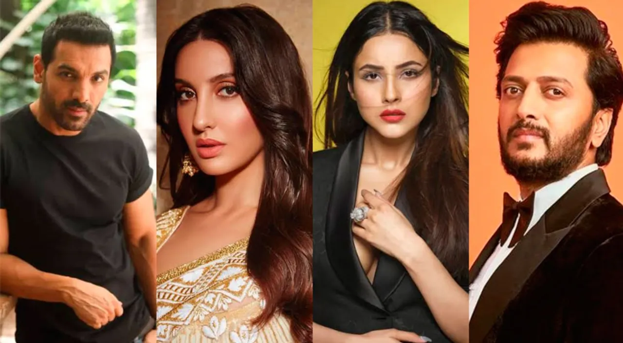 John Abraham, Riteish Deshmukh, Nora Fatehi & Shehnaaz Gill Come Together In Sajid Khan's '100%'