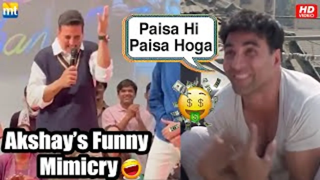 Paisa Hi Paisa Hoga Akshay Kumar mouths Phir Hera Pheri's Dialogue on Student's Demand