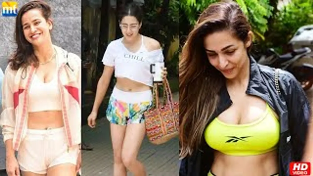Malaika Arora's Fittest & Hottest Avatar in Gym Shorts, Sara Ali Khan & Kubbra Sait's post workout