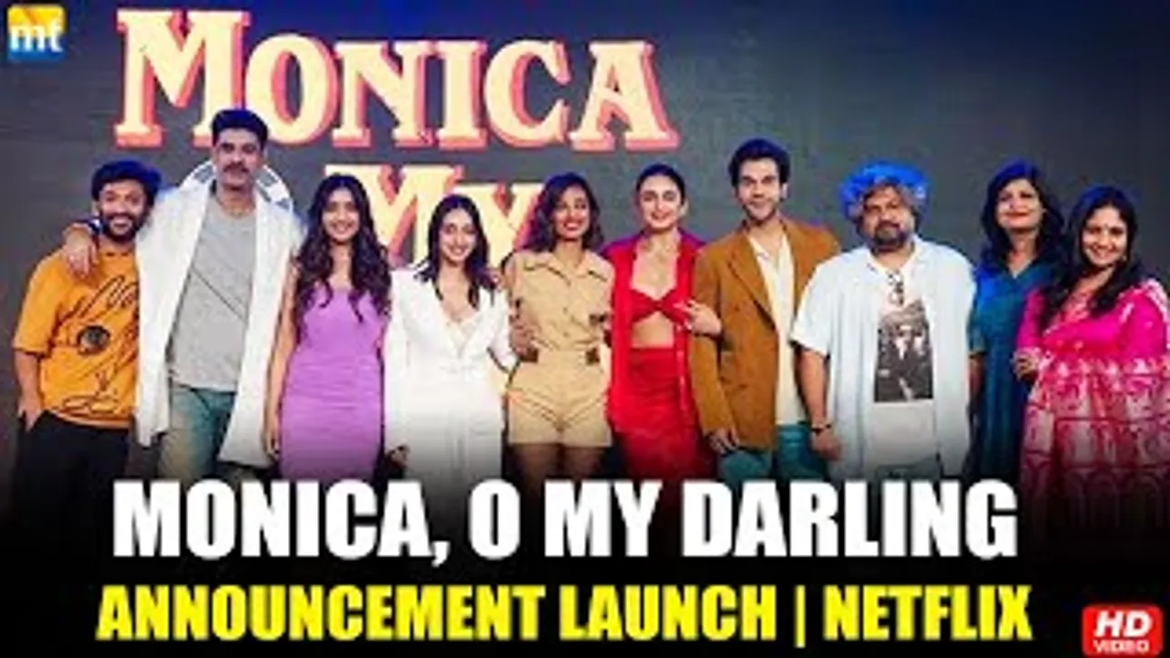 Rajkummar Rao, Huma Qureshi, Radhika Apte At 'Monica, O My Darling' Announcement