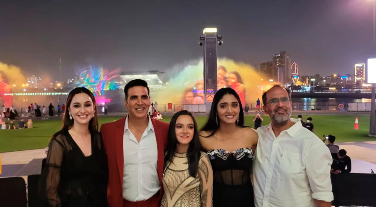 Akshay Kumar, Aanand L. Rai & Team 'Raksha Bandhan' Showcase Trailer At Intercontinental Dubai Festival City
