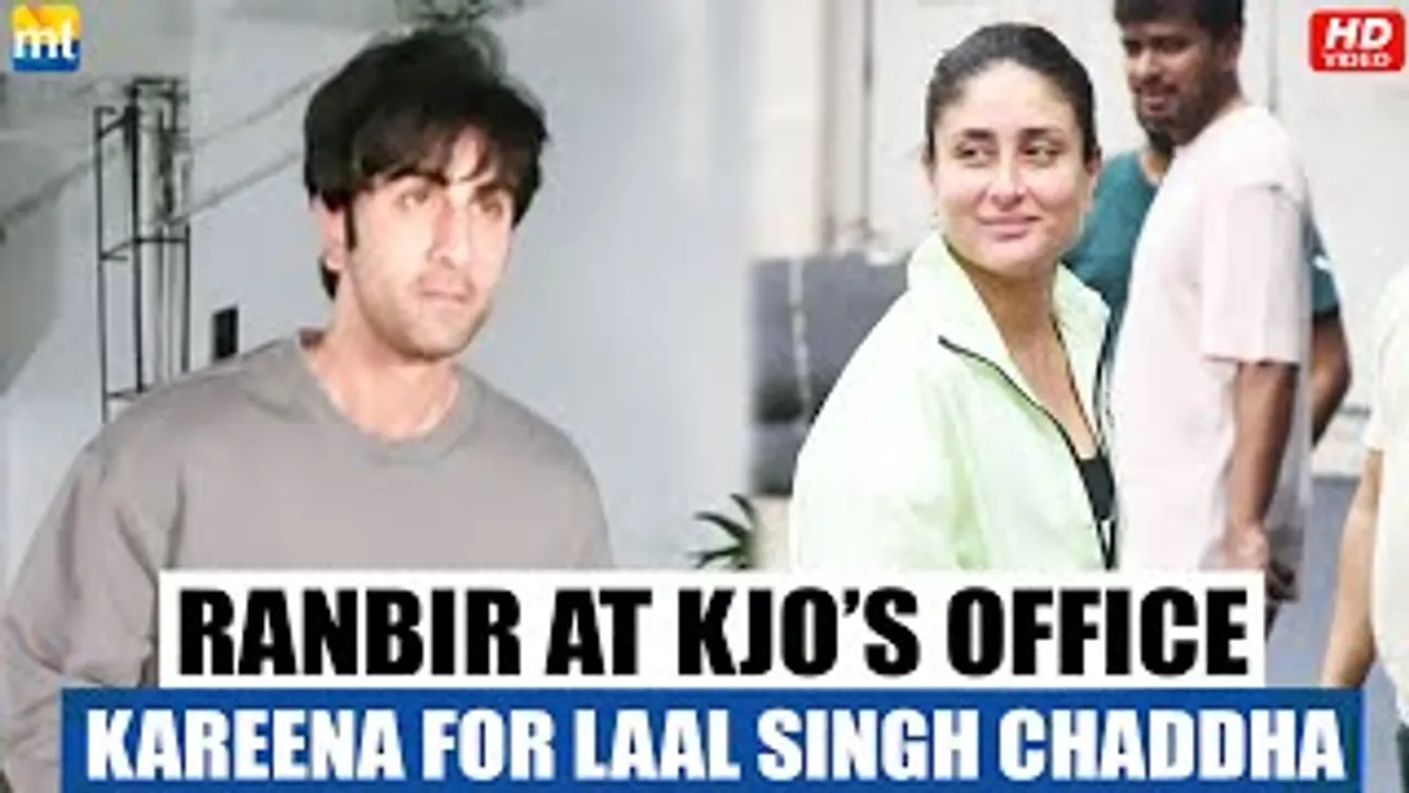 Soon-to-be papa Ranbir Kapoor at KJO's office, Kareena Kapoor out for Laal Singh Chaddha promotions
