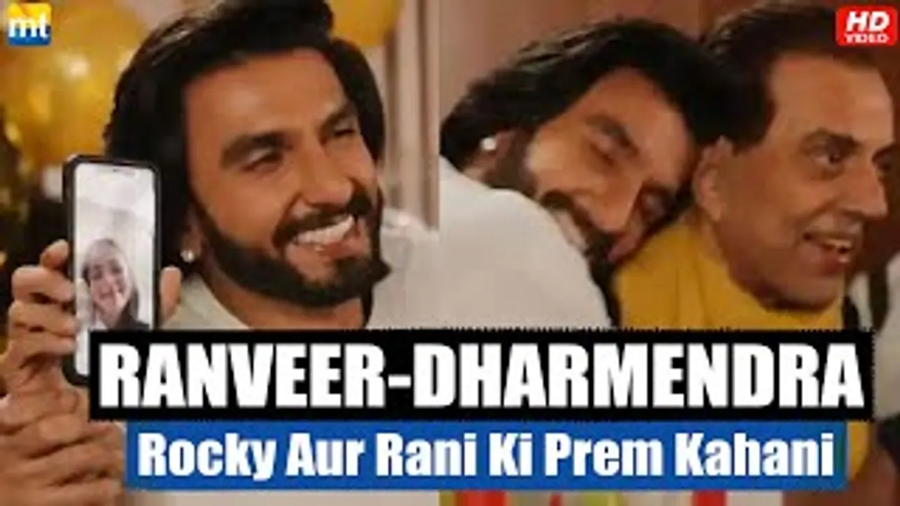 Dharmendra wraps Ranveer Singh & Alia Bhatt's 'Rocky Aur Rani Ki Prem Kahani', KJO thanks him