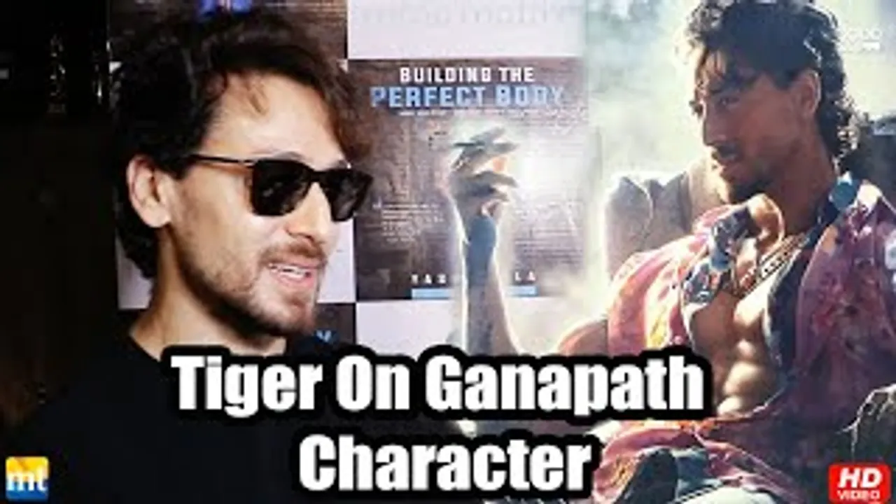 Mera Alag Kirdar Dekhne Milega Ganapath Mein! Tiger Shroff reveals his Character from his film