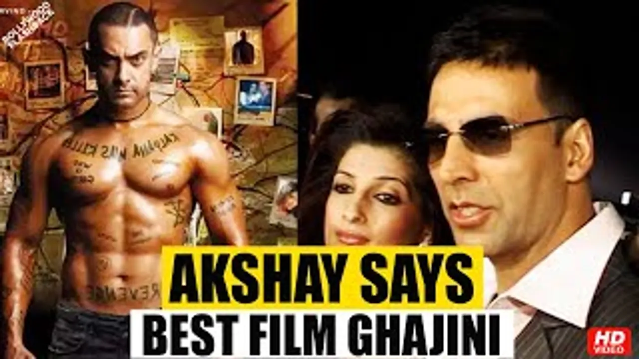 Akshay Kumar Birthday Special : When Akki gave credit to Aamir Khan's Ghajini over his own film