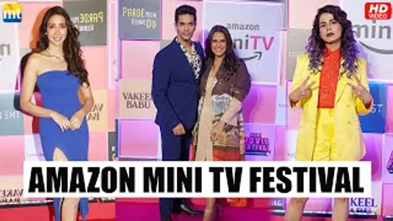 Neha Dhupia, Angad Bedi, Kirti Kulhari, Shriya Pilgaonkar And Others At Amazon miniTV Movie Festival