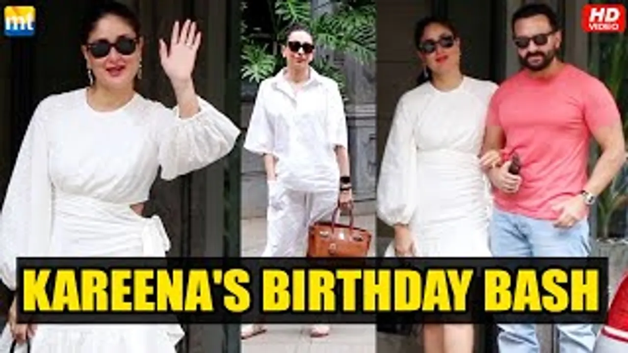 Birthday Girl Kareena Kapoor to party with Saif Ali Khan & Karisma Kapoor at Randhir Kapoor's House