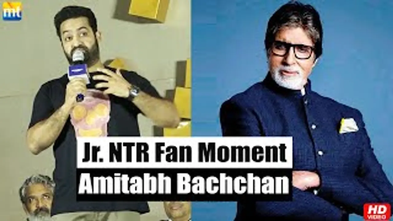 Jr. NTR's big Words for Big B Amitabh Bachchan, He Likes Ranbir Kapoor & Alia Bhatt