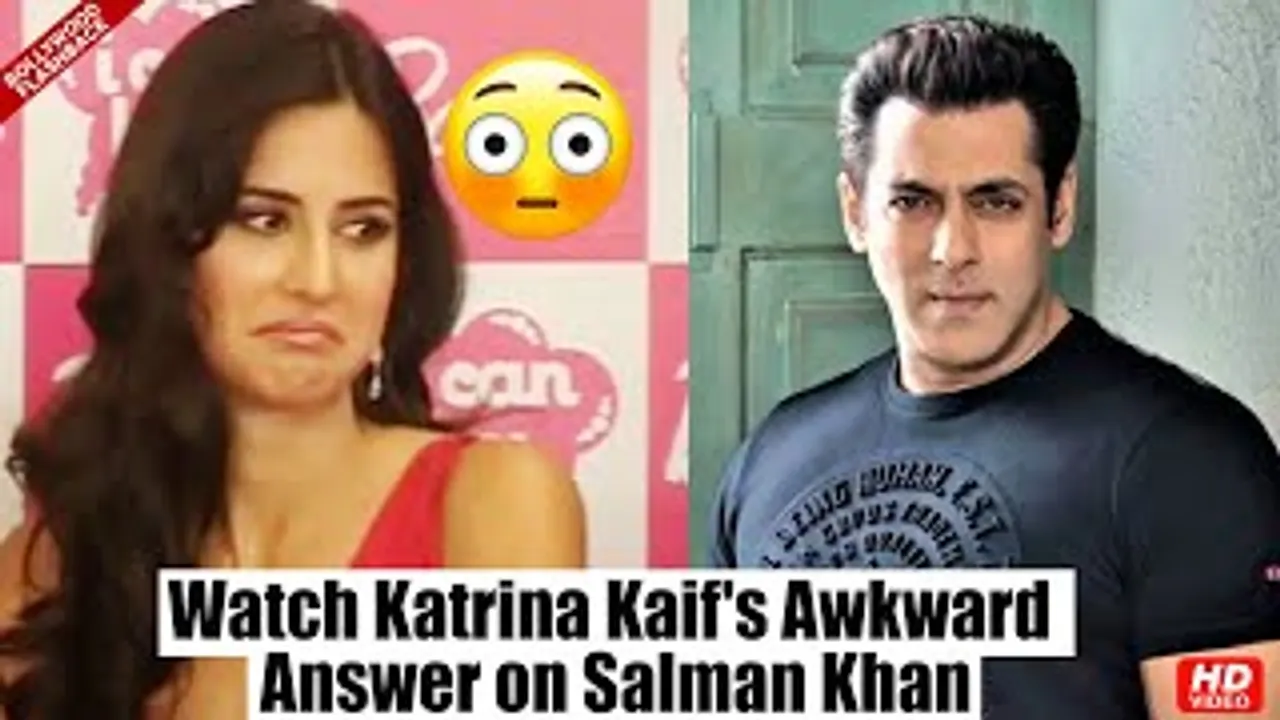 Throwback : Katrina Kaif's Awkward Answer On Salman Khan as she was unaware of his reaction