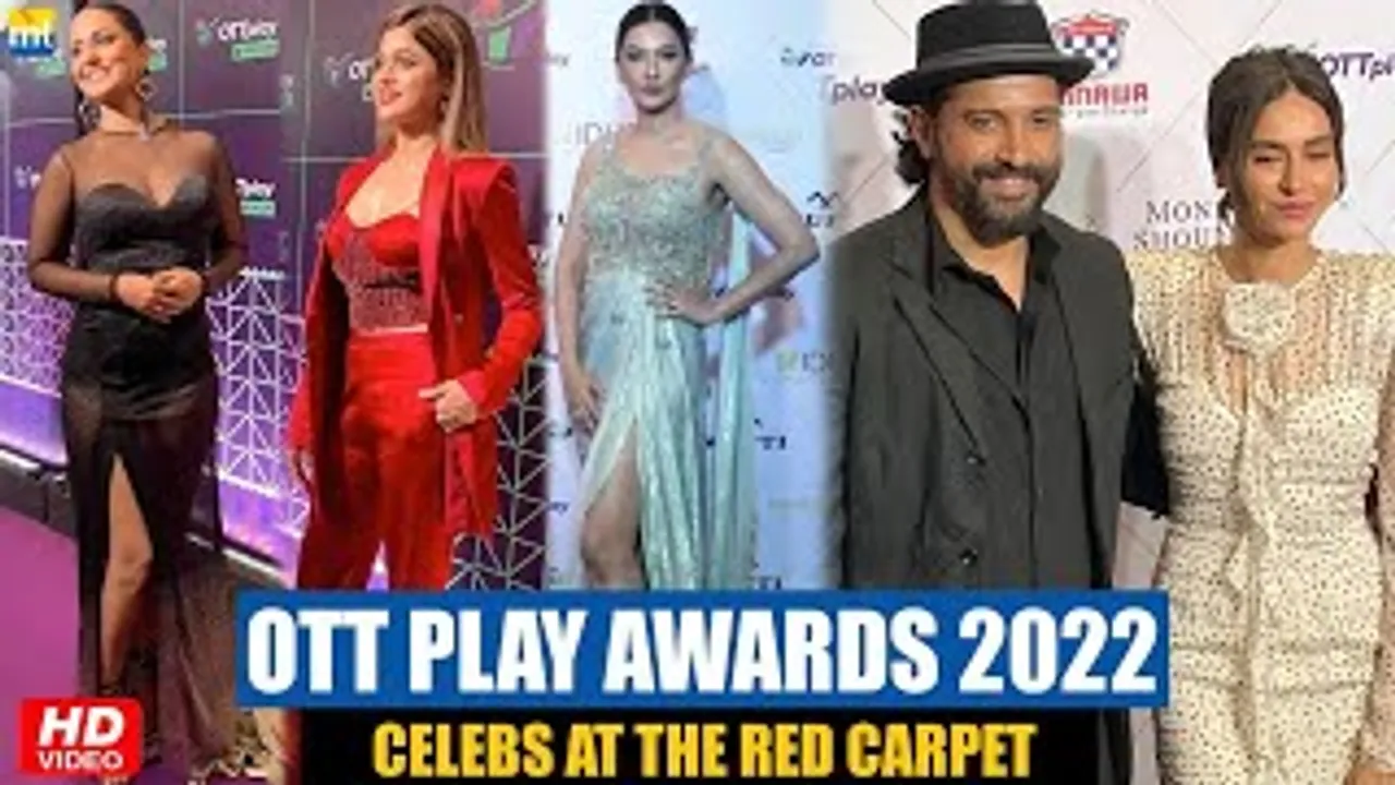 Shamita Shetty, Farhan Akhtar, Shibani Dandekar, Hina Khan, Gauahar Khan And Other At OTTplay Awards 2022 Red Carpet